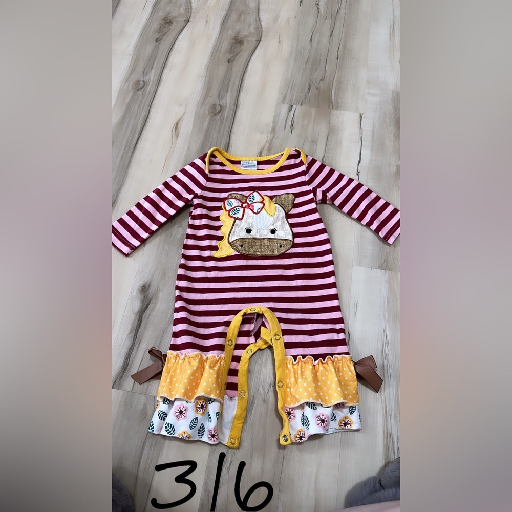 Boutique baby girl jumper